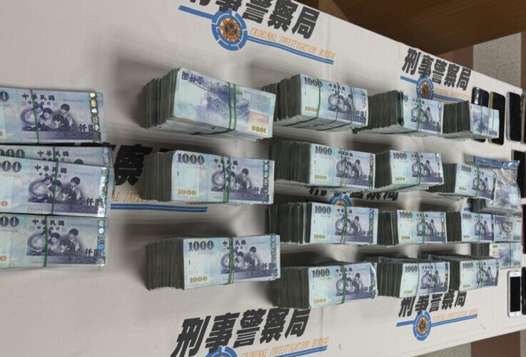 中打破獲不法逮獲廿七人       查扣現金一千六百餘萬元
