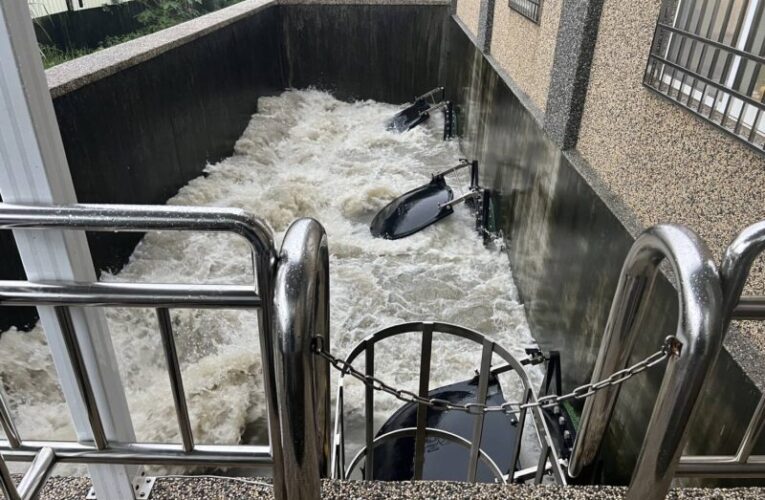台南抽水量突破「6056萬噸」創下驚人防汛紀錄