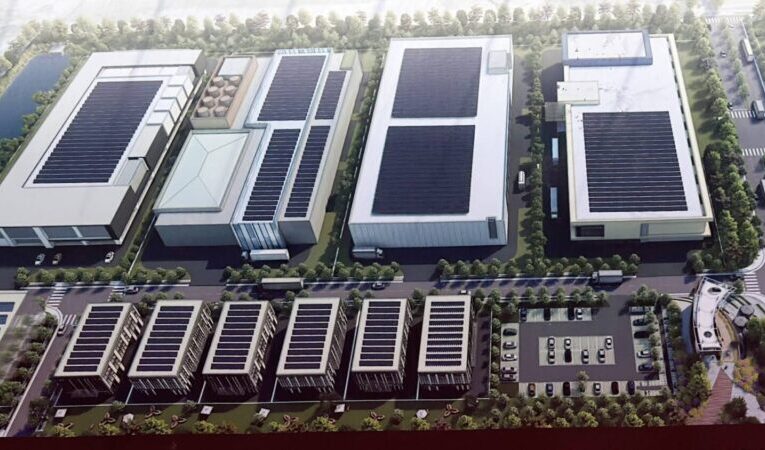打鐵厝(北側)產業園區公共設施開工動土