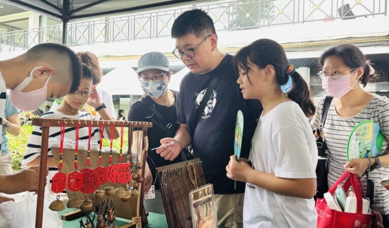 高市水利局打造果嶺公園「綠動森林」寓教於樂親子歡樂學水保