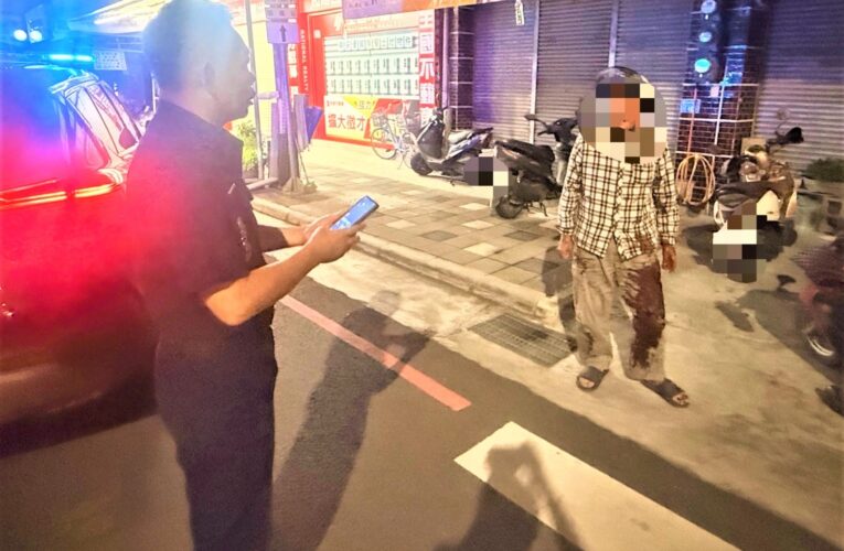 夫騎車失聯急協尋　興安警急攔截助團圓