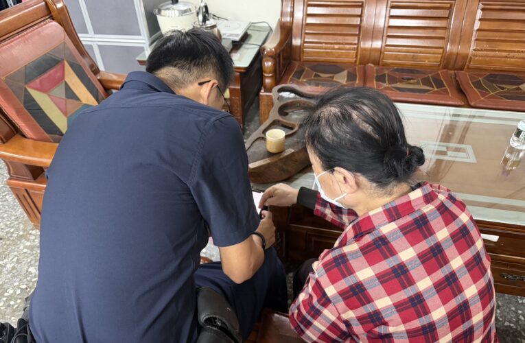 慘遭假檢警詐騙　興安警阻斷保住七萬積蓄
