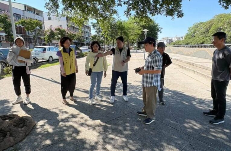 遮陽棚重新建置完成，高雄市議員林志誠守護鄉親休憩好環境