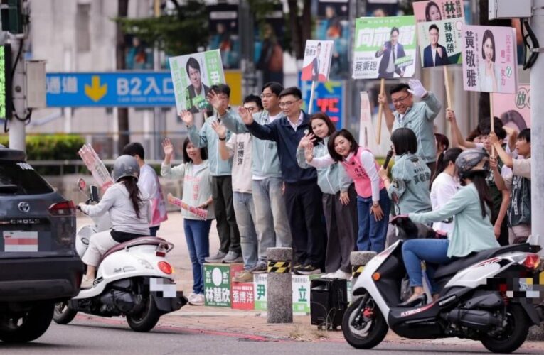 陳琳潔第一次到市區參加街頭活動 感受到民眾滿滿的熱情與活力