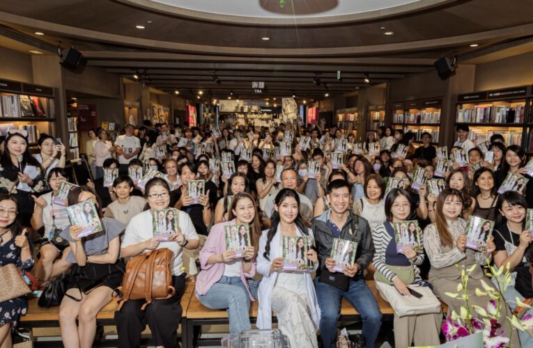 產後兩個月回歸公開活動！最美營養師高敏敏簽書會湧入逾200人　粉絲跨縣市力挺