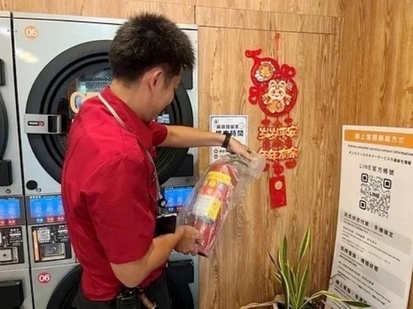 讓市民洗得放心！中市強化自助洗衣安全　防護裝置設置家數成長超過5成