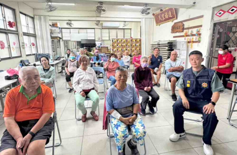 提升社區識詐免疫力　竹市警前進西雅文化健康站攜手原民朋友築起識詐防線