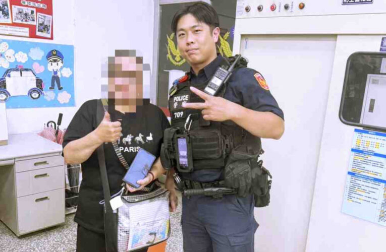 手機遺失、報警協尋　熱心積極員警沿路仔細搜尋終順利尋回無損返還