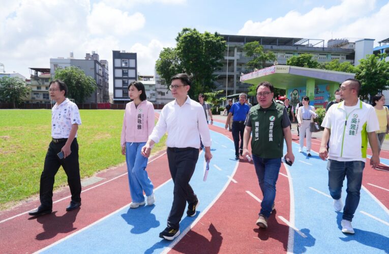 為高雄體操選手打造一個家　賴瑞隆實地會勘推城市級體操訓練館