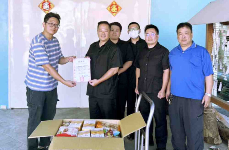 中秋節點亮失依兒少　後備指揮部桃園管理組官兵愛心物資溫暖育幼院