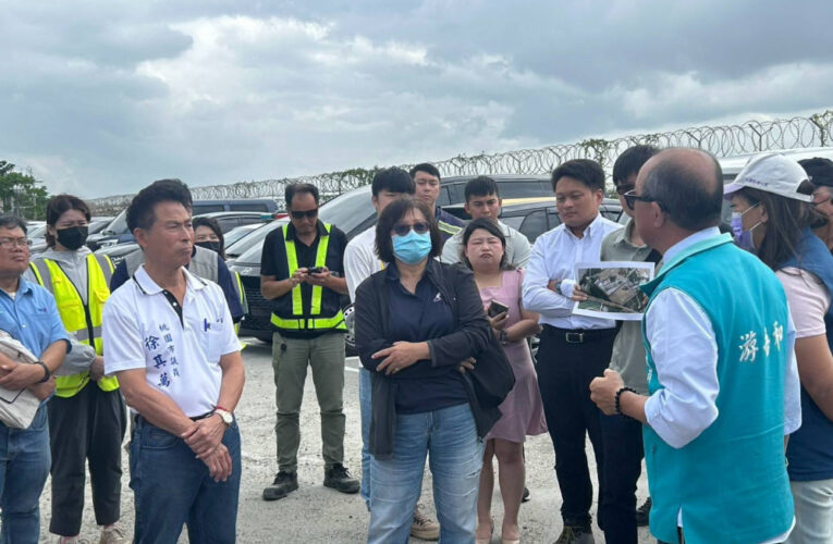 大園中正東路交流道環境整治再升級　  市府跨機關聯手改善髒亂、遏止違停亂丟垃圾