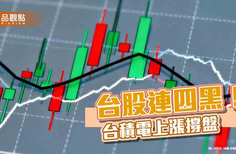 台股收跌351點！台積電明除息　蒸發指數55.64點