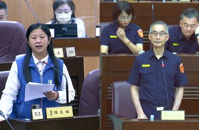 藍議員質詢解決毒駕及校園毒品氾濫問題　要求警局備妥安全防護