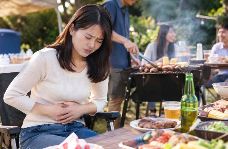 月餅烤肉鬧肚脹 嘉基中醫教調整腸胃3招