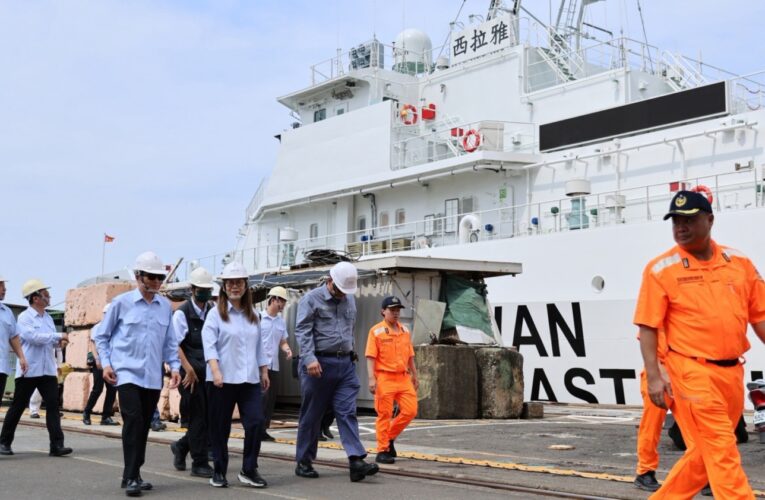 除役海巡船舶贈鄰國　提升區域海上安全與人道救怕援能力