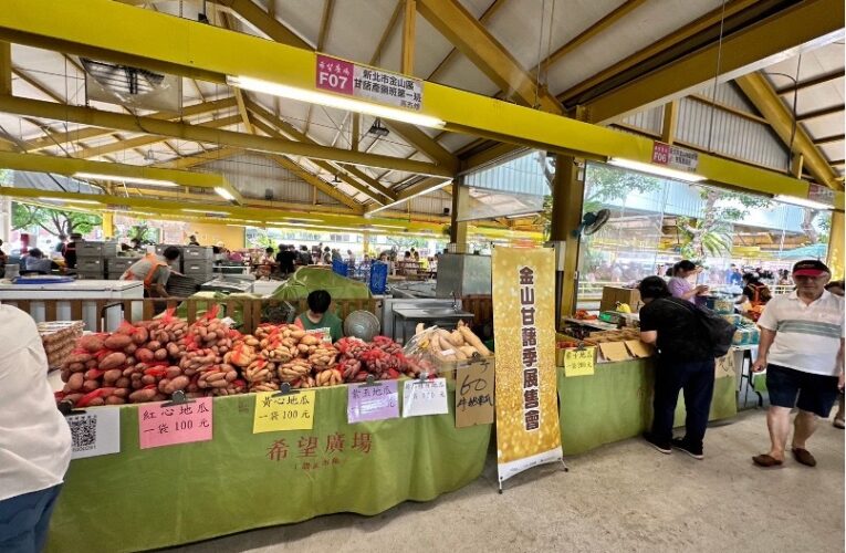 「2026金山甘藷季」展售會接力開跑，產地直送最甜美金山地瓜邀您品嚐！