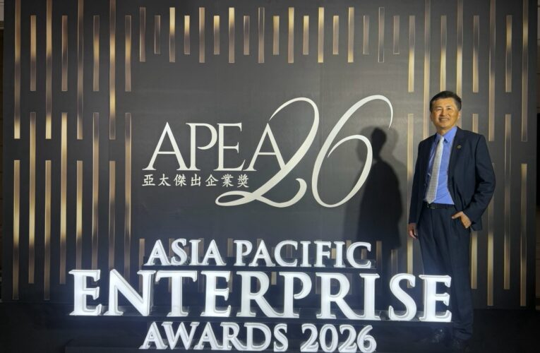 上準工程獲亞太傑出企業獎雙獎 凃煌秋以工程專業走出企業家之路