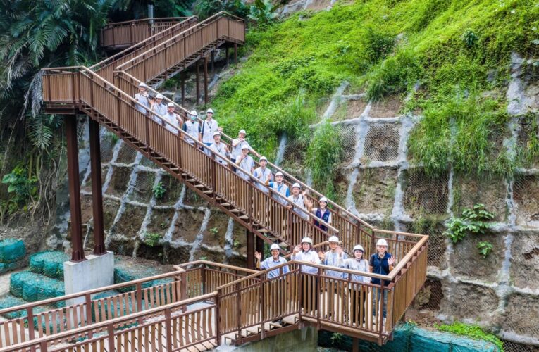 蘭潭後山步道回來啦！走過雙颱重創　黃敏惠邀市民共遊城市後花園
