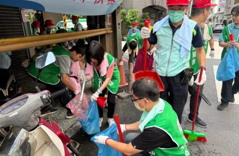 臺南郵局攜手公園里、南區國稅局清淨家園　全民動手打造宜居社區