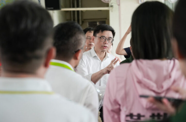 賴瑞隆實地會勘推城市級體操訓練館 願為高雄體操選手打造一個家