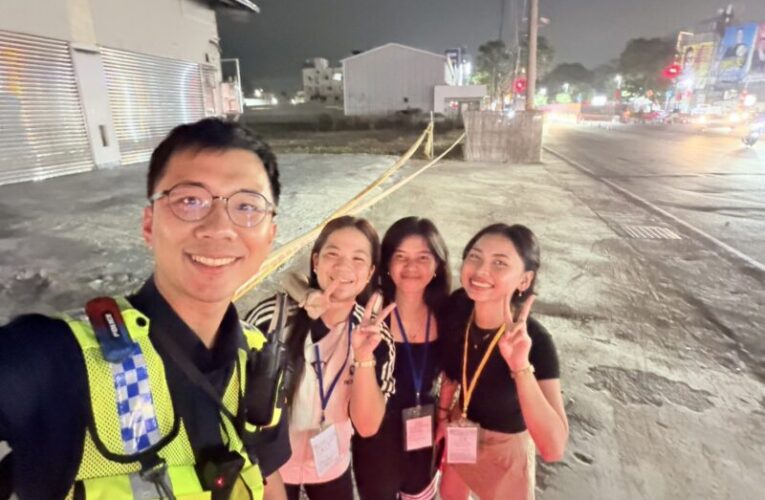 籃籗會散場迷途　岡山警英語暖心伸援助3名菲籍女大生返校