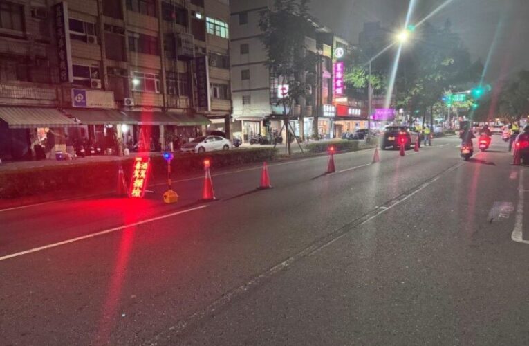 中秋教師節連假將至　前鎮警將「加強路檢」嚴防酒毒駕上路