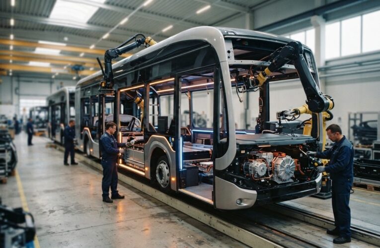 美ENC公司重振巴士製造 力推多動力車款劍指年產千輛