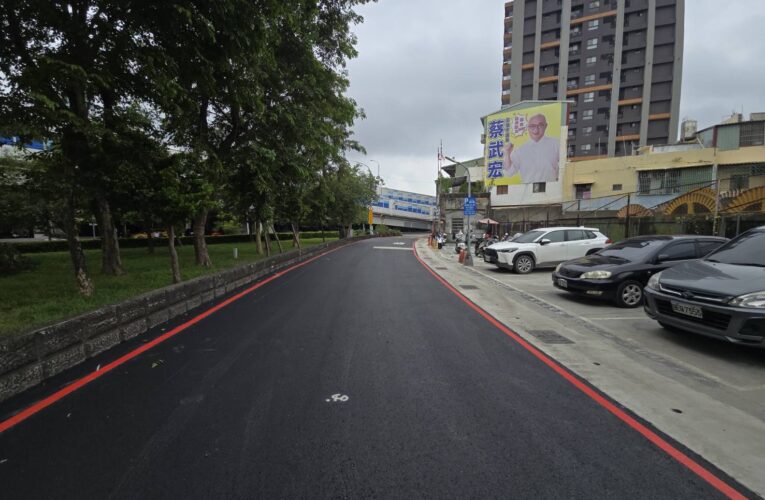 前鎮區漁港路銜接翠亨北路聯絡道路新建側溝完工 解決雨天積水問題
