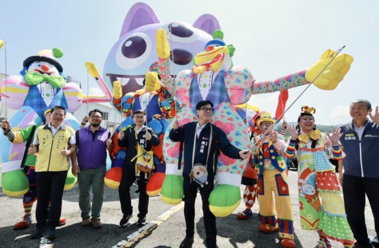 甲仙芋筍節開跑！米露貓、芋吉萌翻山城　陳其邁邀全台來趟輕旅行