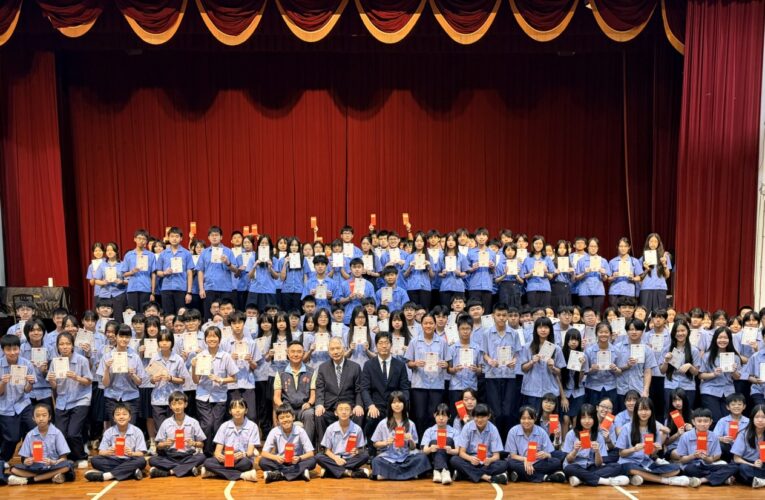 一份肯定 一份期許 竹林674名學子以努力迎向未來