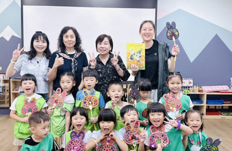 小茉莉故事走入幼園  金門家扶與孩童共讀共玩學相處