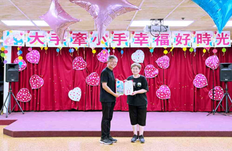 大手牽小手！率真幼兒園走進八德榮家　老幼共融打造「祖孫相聚」溫馨時光