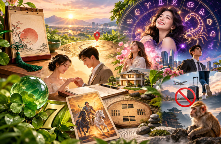 10月19日農民曆運勢出爐！天蠍桃花最旺奪89分　今日宜簽約置產、屬猴者留意沖煞