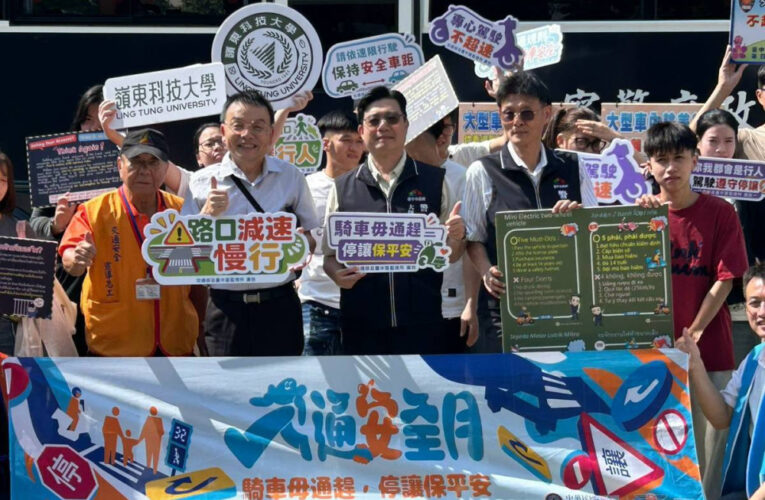 落實人本交通！ 中市警辦理「停讓文化與機車安全」宣導