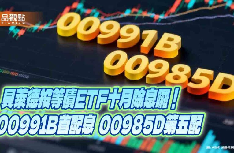 貝萊德iShares兩大投等債ETF配息囉　00991B、00985D經理人這樣說！