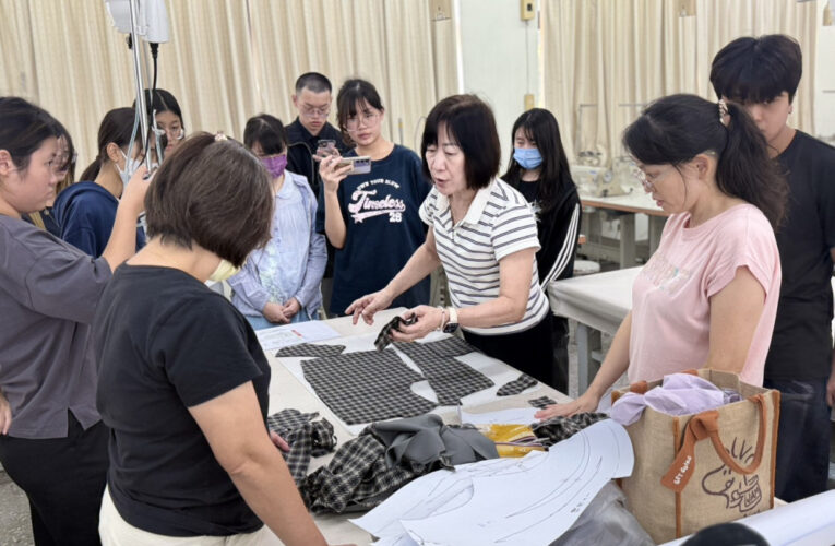 一針一線磨練職人夢！南應大女裝證照輔導班開訓
