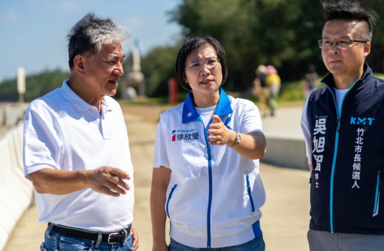 徐欣瑩推「環境永續、宜居新竹」三大政見　打造頭前溪親水廊道、智慧監控污染、全流域治水