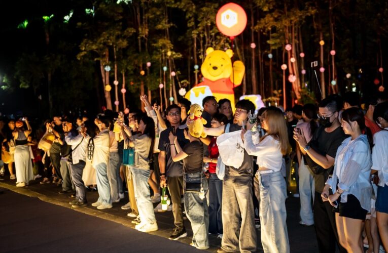 「光影森林」萌力全開吸引96萬人次　雙十連假精彩節目不斷