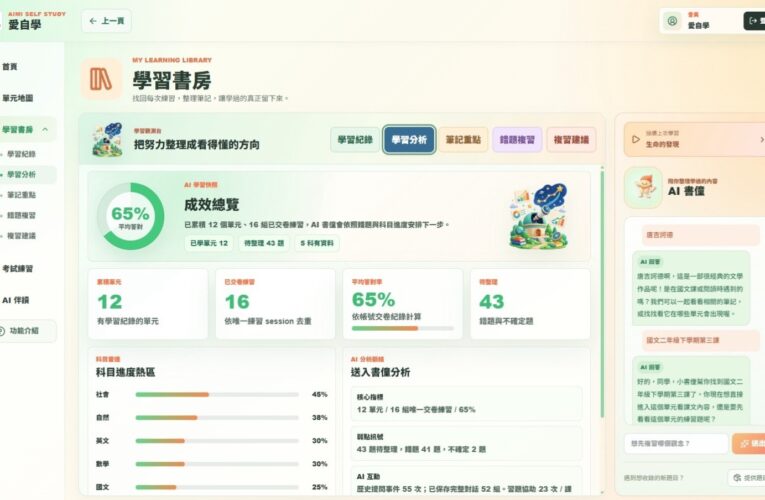 萬里遊科技布局AI教育生態系 推出國中全科AI學習系統 打造更親近家庭的智慧學習新模式