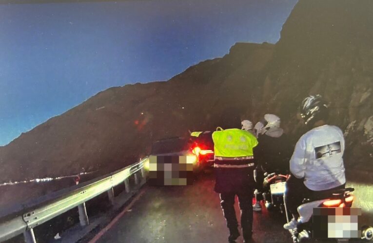 仁愛警持續強力取締武嶺違停　以維護山區交通順暢與安全