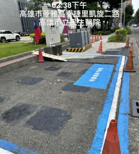 民生醫院完成母嬰親善停車位重新劃設　持續優化友善就醫環境