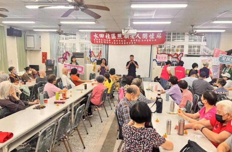 防詐無障礙！　竹市警東門所長前進社區結合手語翻譯守護長者荷包
