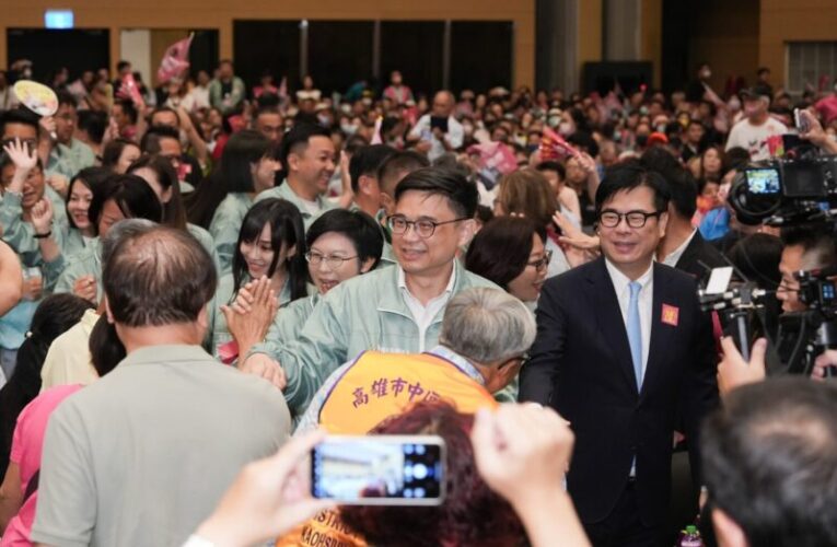 賴瑞隆成立百工百業後援總會 喊出「市長接棒、議會過半」