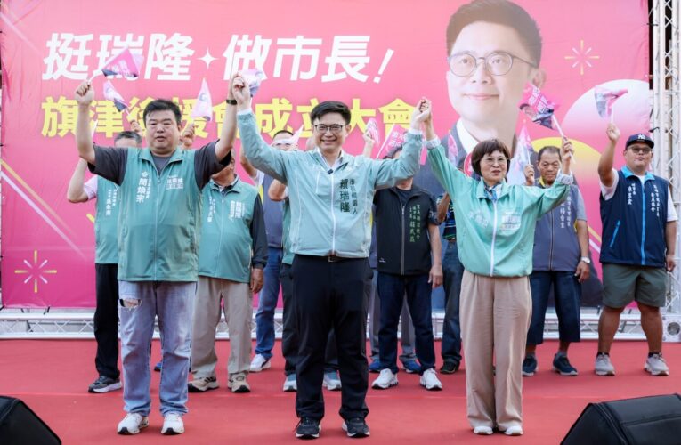 「厝蓋一半，不能換師傅」！賴瑞隆連跑3場後援會　力拚延續高雄建設