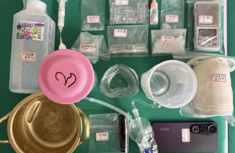 將毒品藏於好運香水盒內            溫嫌交保後再犯二度被逮
