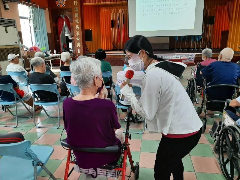 珍愛生命守門人 榮家住民長輩來響應